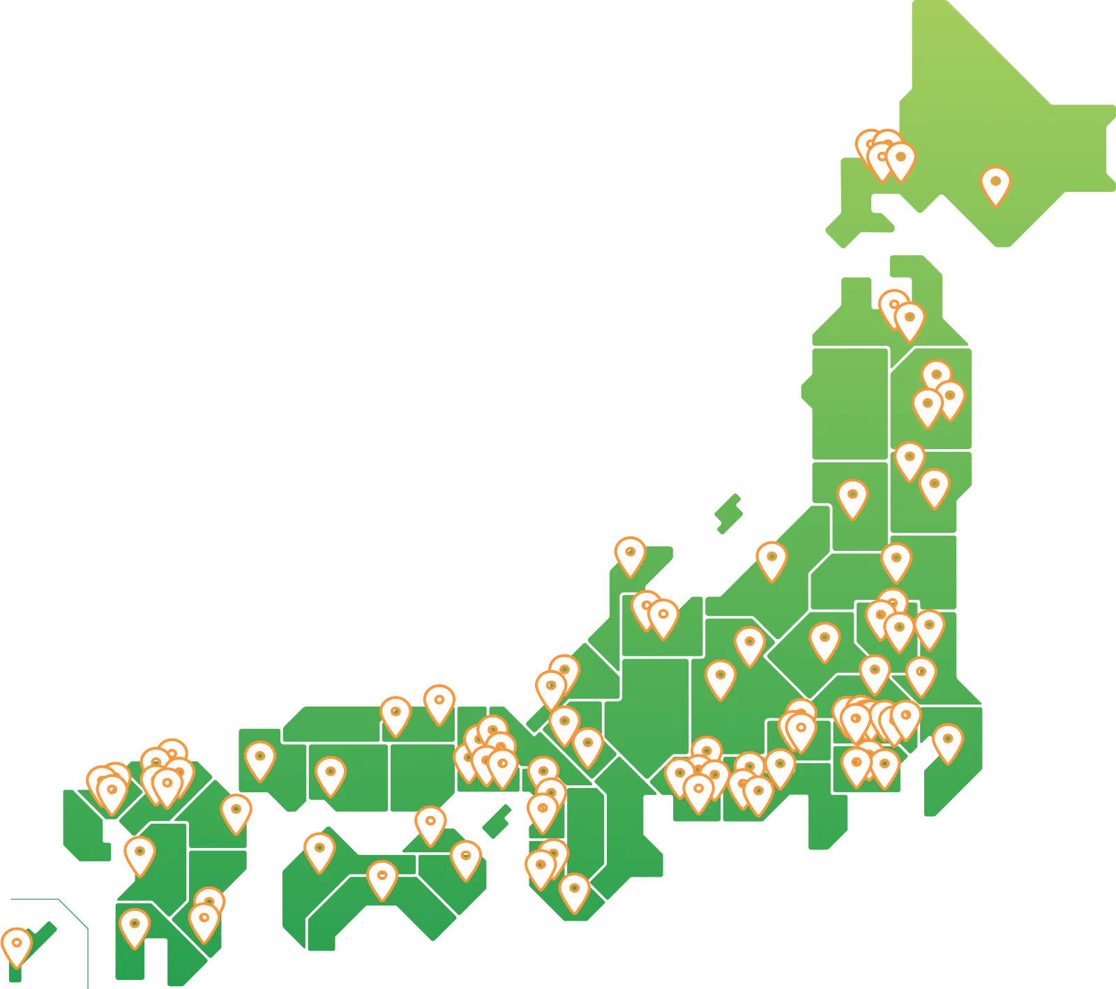 日本地図